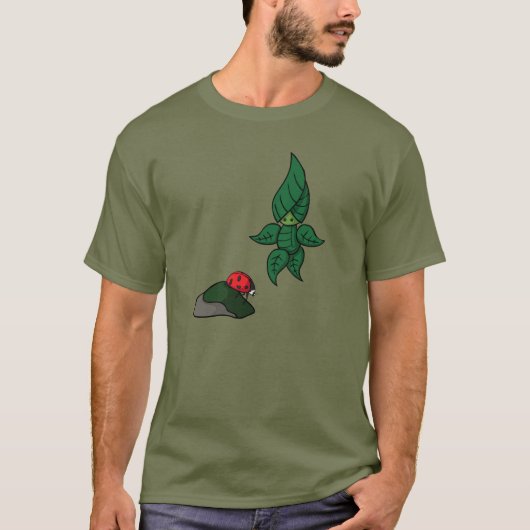 Een loop in het Shirt van de Mannen van de Bossen (Voorkant)