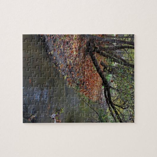 Een loopje in Wildwood Legpuzzel (Horizontaal)