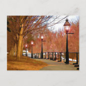 Een loopje om je te herinneren briefkaart (Voorkant)