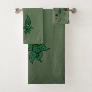 Een looppas in de Reeks van de BossenHanddoek Bad Handdoek