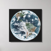 Een losse keten van tropische cyclonen canvas afdruk (Voorkant)