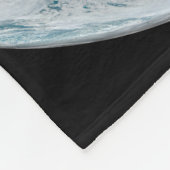 Een losse keten van tropische cyclonen fleece deken (Hoek)