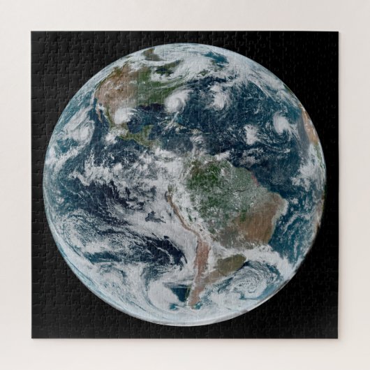 Een losse keten van tropische cyclonen legpuzzel (Verticaal)