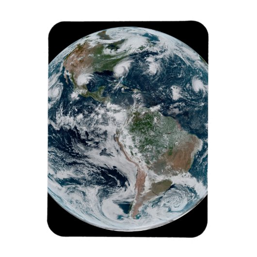 Een losse keten van tropische cyclonen magneet (Verticaal)