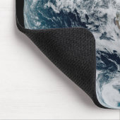 Een losse keten van tropische cyclonen muismat (Hoek)