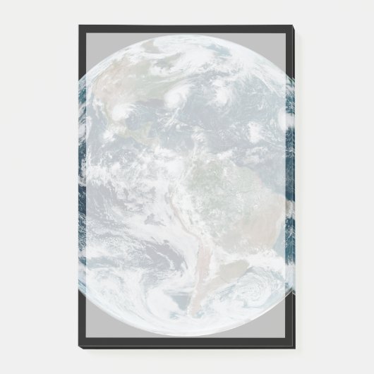 Een losse keten van tropische cyclonen post-it® notes (Voorkant)