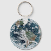 Een losse keten van tropische cyclonen sleutelhanger (Achterkant)