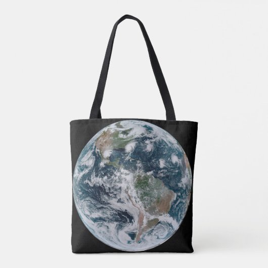 Een losse keten van tropische cyclonen tote bag (Achterkant)