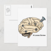 Een losse schroef briefkaart (Voorkant / Achterkant)