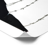 Een losse talk kan dit veroorzaken poster (Hoek)