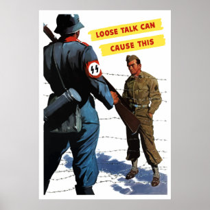 Een losse talk kan dit veroorzaken poster