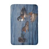 Een lot van Barrow's Goldeneye Badmat (Voorkant Verticaal)