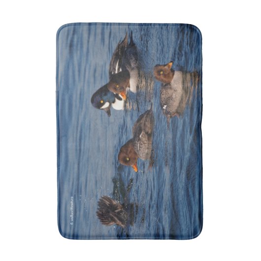 Een lot van Barrow's Goldeneye Badmat (Voorkant Verticaal)