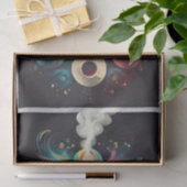 Een Lotta Latte, kleurrijke koffie Mandala Tissuepapier (Geschenk)