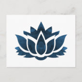 Een lotus briefkaart (Voorkant)