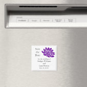 Een Lotusventilator sparen de Magnet van de Datum  (Insitu (Vaatwasser))