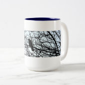 een Love.story: KRUISEN Tweekleurige Koffiemok (Voorkant rechts)