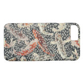 Een Lovely Philip Jacobs Fabric Carp iPhone case (Achterkant (Horizontaal))