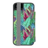 Een Lovely Philip Jacobs Fabric Coleus iPhone case Incipio iPhone Portemonnee Hoesje (Agenda Achterkant)