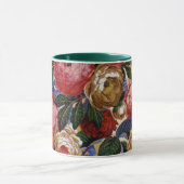 Een Lovely Philip Jacobs Fabric Peony en Roos mok (Midden)