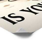 Een loyaal hart met een Duitse herder Poster (Hoek)