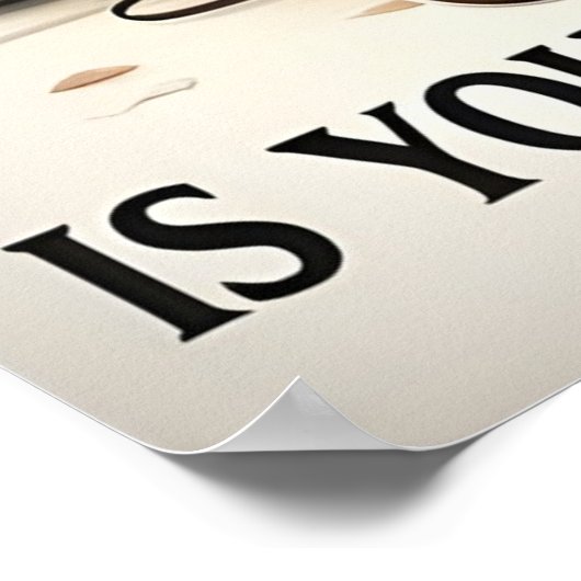 Een loyaal hart met een Duitse herder Poster (Hoek)