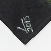 Een luchtige gooi, engel afdrukken fleece deken (Hoek)