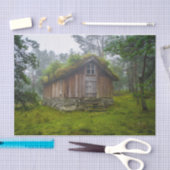 Een luchtkajuit in het bos tissuepapier (Craft)