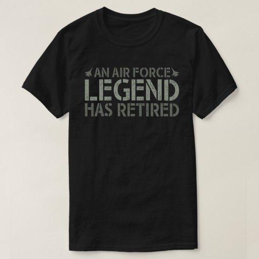 EEN LUCHTKRACHTENLEGEND HEEFT EEN OPTREEDING VAN F T-SHIRT (Design voorkant)
