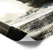 Een luchtkussen van een landingsvaartuig bereidt z poster (Hoek)