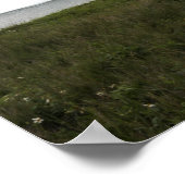 Een luchtkussen van een landingsvaartuig komt aan poster (Hoek)