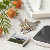 Een luchtkussen van een landingsvaartuig komt aan  sleutelhanger (Zijkant)