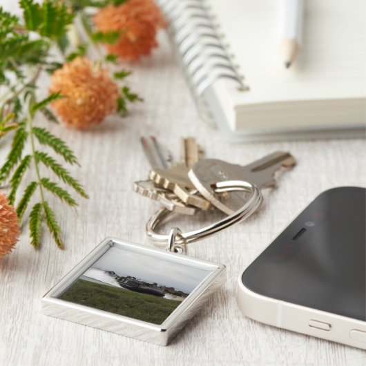 Een luchtkussen van een landingsvaartuig komt aan  sleutelhanger (Zijkant)