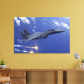 een luchtmacht F-15E stakingsarend Canvas Afdruk (Insitu (Woonkamer))