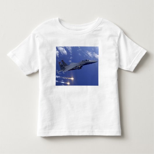 een luchtmacht F-15E stakingsarend Kinder Shirts (Voorkant)