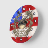 Een luchtopening met een luchtopening ronde klok (Hoek)