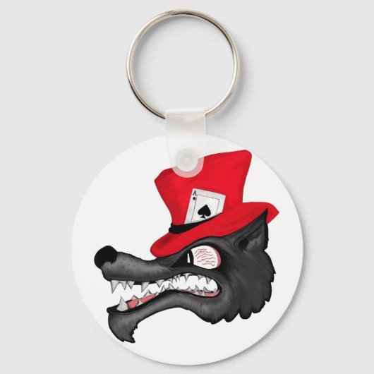 Een Luck Lone Wolf Sleutelhanger (Voorkant)