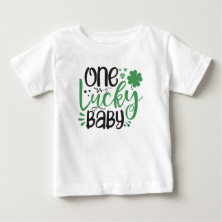 Eén Lucky Baby St Patrick T-Shirt voor kinderen
