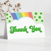 Een Lucky Charm St. Patrick's Day Baby shower Bedankkaart