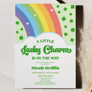 Een Lucky Charm St. Patrick's Day Baby shower Kaart