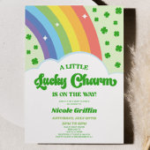Een Lucky Charm St. Patrick's Day Baby shower Kaart