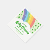 Een Lucky Charm St. Patrick's Day Baby shower Servet (Hoek)