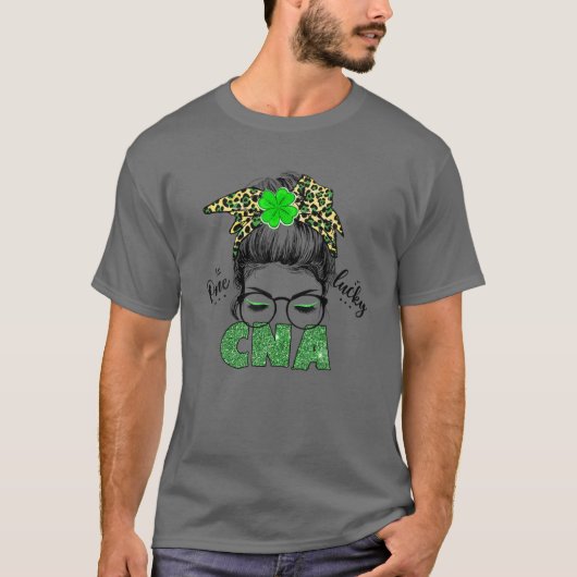 Eén Lucky CNA - St Patrick's Day T-shirt (Voorkant)