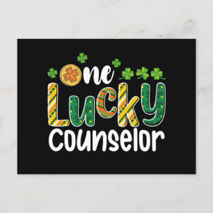 Een Lucky Counselor School St Patrick's Day Briefkaart