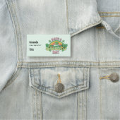 Een Lucky Day Retro Typografie Naamplaatje (In situ)