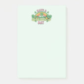 Een Lucky Day Retro Typografie Post-it® Notes (Voorkant)