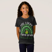 Eén Lucky derde klas docer gnomen St Patricks R T-shirt (Voorkant volledig)