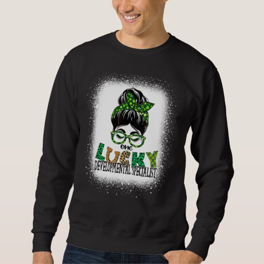 Eén Lucky Developer Specialist Bleaching St Pat Trui (Voorkant)
