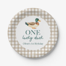 Eén Lucky Duck eerste verjaardag