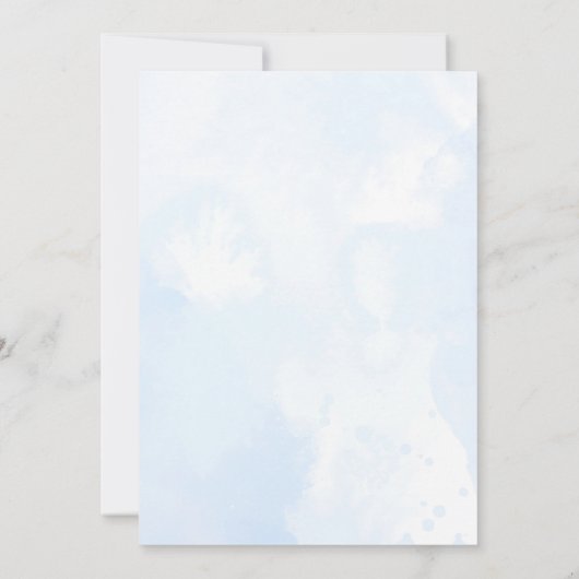 Een Lucky Duck Geslacht Neutraal Rubber 1e Verjaar Kaart (Achterkant)